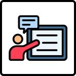 Command word 'explain' icon